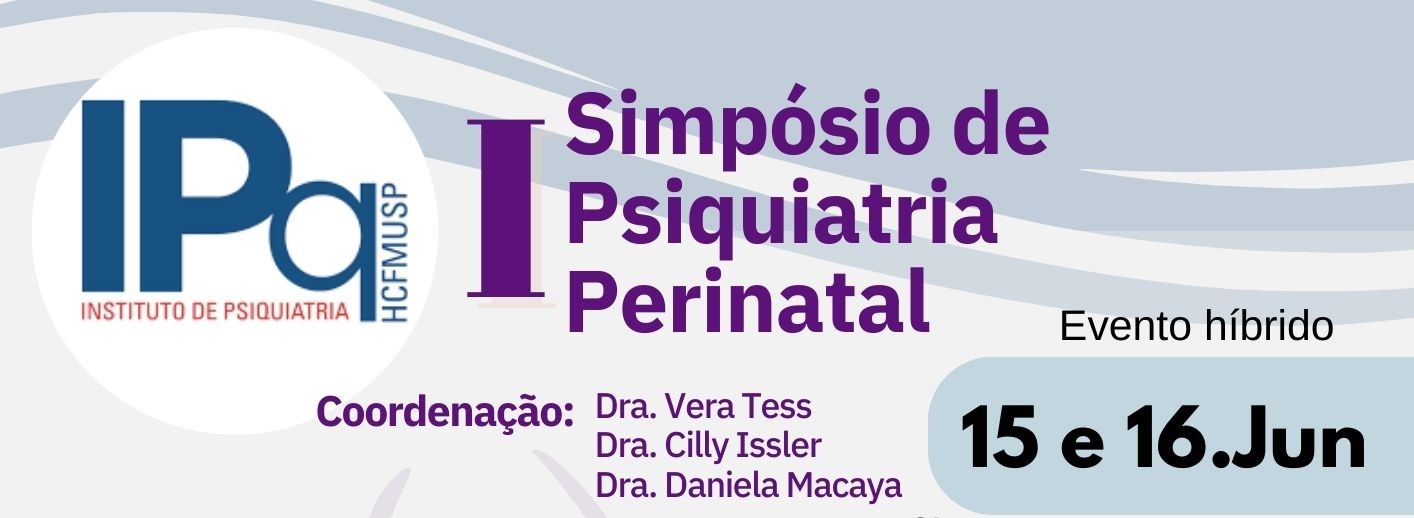 I SIMPÓSIO DE PSIQUIATRIA PERINATAL