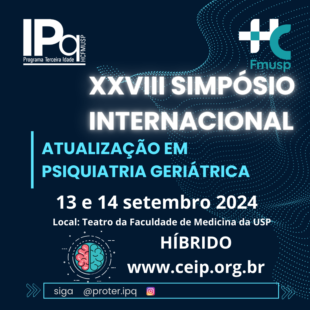 XXVIII Simpósio Internacional de Atualização em Psiquiatria Geriátrica